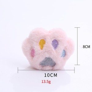 Jouet en peluche en forme de patte de chat, confortable et mignon, interactif, résistant aux morsures, pour le nettoyage des dents, avec herbe à chat, fournitures pour animaux de compagnie, jouets pour chats, vente en gros - Product Image 2