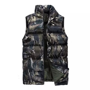 Custom Logo Winter Fashion Vest Men Stand Collar Warm Puffer Sleeveless <b>Jacket</b> Outdoor Wear - Product Image 6
