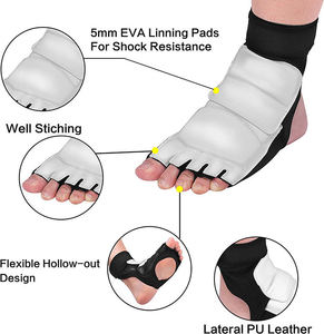 Manchon de compression de sport de pied de soutien de cheville de récupération de blessure tricoté élastique pour l'orthèse de douleur articulaire - Product Image 4