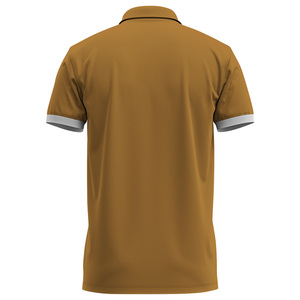 Camisas Largas de Lujo para Hombre, Bordado Frontal con Logotipo de Marca de Golf, Manga Corta, Transpirables, Tejido de Punto de Spandex/Algodón - Product Image 2