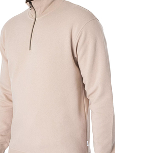 Camiseta Deportiva Personalizada OEM para Hombre, con Cierre de Cremallera, de Secado Rápido, Manga Larga, Transpirable, Tejido Elástico, 100% Poliéster - Product Image 6