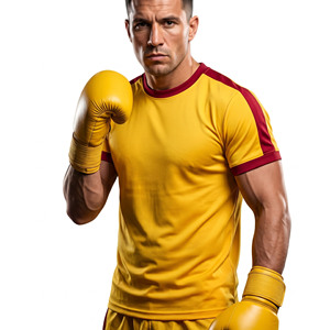 T-shirt d'entraînement de boxe à manches courtes pour hommes, t-shirt de boxe premium pour hommes, t-shirt de boxe sublimé pour hommes OEM - Product Image 1