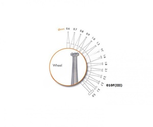 Disco de pulido de alta calidad 40-50 para herramientas de fabricación de joyas, venta al por mayor, precio más bajo, mejor producto para la fabricación de joyas - Product Image 2