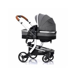 Cochecito de bebé de alta gama con suspensión amortiguadora para un viaje suave - Product Image 2