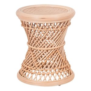 Manufacturer price rattan <b>stool</b> handmade decorative <b>stools</b> furniture for <b>sofa</b> side bar counter - Product Image 2