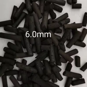 Charbon actif colonnaire anthracite de qualité industrielle pour le traitement de l'eau, les additifs pétroliers, les produits chimiques pour le papier et les granulés de cendres de coco. - Product Image 5