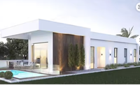 Maisons modulaires de luxe en acier léger préfabriquées avec panneaux sandwich, conçues en 3D, pour villas extérieures modernes, hôtels résidentiels, en vente