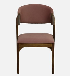 Modern Solid Wood <b>Dining</b> <b>Chair</b> Upholstered Suede Leather Seat Back Midcentury Design for Home <b>Dining</b> Use - Product Image 2