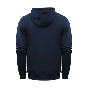 Sweat à capuche surdimensionné personnalisé pour homme en mélange polyester/coton épais avec motif en relief, prêt pour l'hiver, respirant - Product Image 2