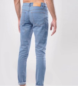 ผู้ผลิต OEM กางเกงยีนส์ทรงสลิมฟิต ผ้ายืด สไตล์ลำลองสำหรับผู้ชาย ใส่สบาย ระบายอากาศได้ดี กางเกงยีนส์แฟชั่นสำหรับขาย - Product Image 5