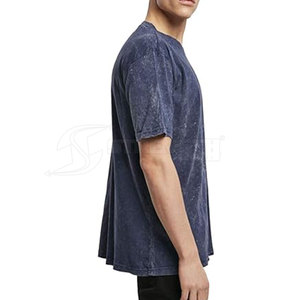 Camiseta de Verano con Lavado Ácido, Camiseta Personalizada con Lavado Ácido y Logotipo Personalizado, Camiseta de Marca Privada en Venta - Product Image 5