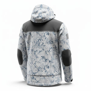 Chaqueta Casual Blanca con Patrón Sólido Glacial Hunter Power Abaan Sports Advanced Snow para Deportes de Invierno y Expediciones, Impermeable - Product Image 2