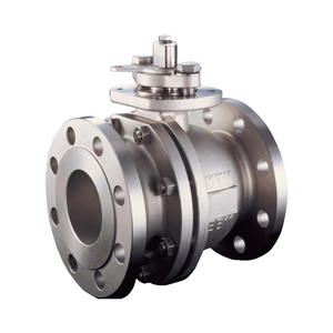 Vanne à boisseau sphérique en acier inoxydable KTM EB11/EB12 CLASS150/300 avec joint en PTFE, taille de port 15-250 mm - Product Image 1