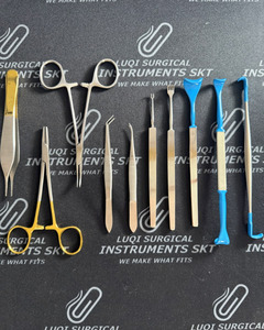 Ensemble d'instruments de blepharoplastie professionnels LUQIS – Kit de chirurgie des paupières de précision, outils chirurgicaux en acier inoxydable – Certifié CE - Product Image 3
