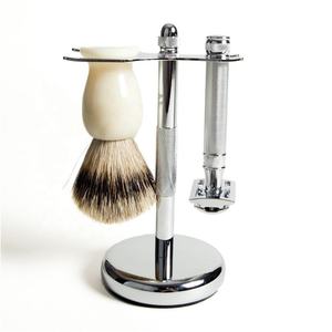Juego de Afeitado de Alta Calidad PRESTIGE RAZOR, Maquinilla de Afeitar de Acero Inoxidable, Impermeable, de Una Sola Cuchilla, Brocha de Afeitar, Soporte para Maquinilla de Afeitar Recta, para Hombre - Product Image 6