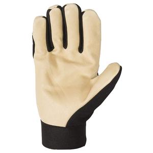 Gants de travail de sécurité en cuir, gants de protection en cuir de vachette, gants de mécanicien robustes et confortables, gants de travail - Product Image 1