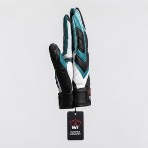 Gants de football américain, matériau souple et flexible, adhérence forte, contrôle du ballon amélioré, ajustement confortable pour les séances d'entraînement - Product Image 3