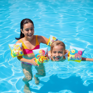 Brassards gonflables de sécurité pour la natation 23x15 cm - Product Image 2