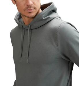 Camiseta de algodón de peso pesado personalizada de alta calidad para hombres Impresión de logotipo personalizado Suministro OEM ODM - Product Image 6