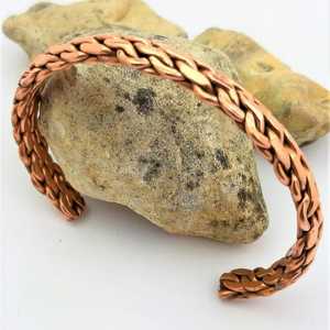Unique Design Handmade Hammerd Copper <b>Bracelet</b> by glowin fashion - Product Image 1
