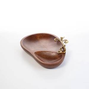 Bandeja de Servicio Moderna de Hierro con Asas Doradas para Mesas de Café y Comedor, Bar Mitzvah, Bautizo y Decoración del Hogar para Diwali - Product Image 5
