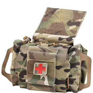Bolsa de primeros auxilios portátil de cuero al por mayor con estuche médico de emergencia impermeable para camping y senderismo a la venta a un precio razonable. - Product Image 6