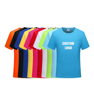 T-shirts en coton uni de qualité supérieure à manches courtes pour hommes et femmes, personnalisables en gros OEM/ODM, respirants, col rond classique, décontractés, vente en gros - Product Image 1