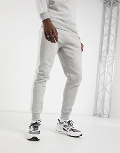 Men's Grey Tracksuit Set Full Sleeve Crew Neck Solid Color Casual <b>Joggers</b> With Side Pockets Breathable Polyester Autumn Wear - Product Image 2