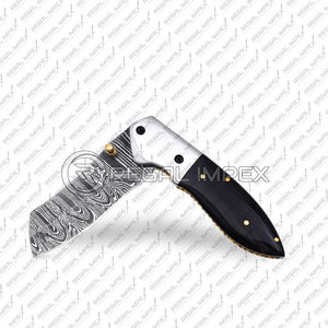 Handmade Carbon Steel Folding Knife Wood OEM Industrial Grade EDC <b>Tool</b> 7.5" Pocket <b>Camping</b> Carving Gift Father Regal Impex - Product Image 1