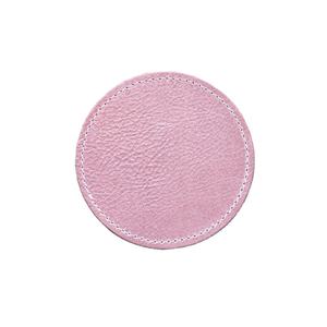 Dessous de verre en cuir véritable Tapis de tasse rond pour la maison et la cuisine Accessoires de décoration de table Dessous de verre en cuir à vendre - Product Image 1