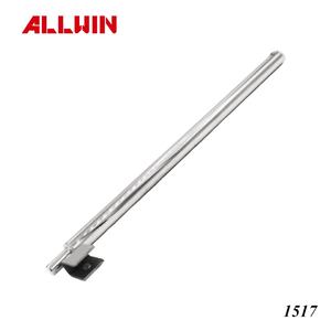 Barre de support de porte de douche en acier inoxydable à tube rond, pince à verre pour salle de bain - Product Image 6