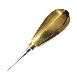 Elevadores de Extracción de Raíces Dentales de Acero Inoxidable Resistente Chapados en Oro, Material Plástico, para Molar - Product Image 5