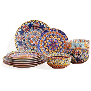 Juego de vajilla de cerámica blanca de 16 piezas al por mayor de Moradabad, India - Product Image 4