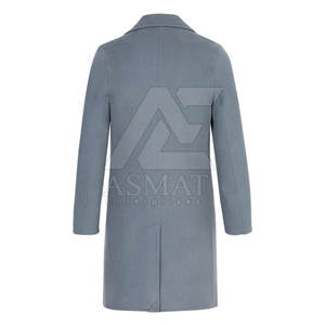 Elegante Abrigo Largo de Lana para Hombre, Abrigo Formal de Invierno para Negocios, Abrigo Largo de Lana de Lujo para Hombre, Abrigo Largo Cálido de Moda de Invierno - Product Image 6