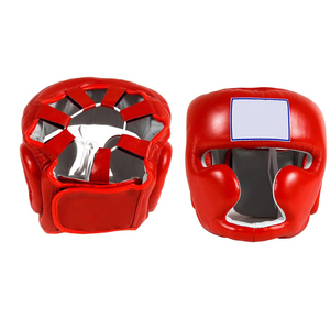 Boxing Head Guard Adjustable <b>Hook</b> and Loop Protective Headgear Supplier Wholesale Supply Low MOQ Quick Turnaround - Product Image 3