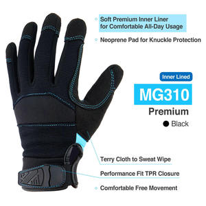 Guantes Mecánicos Amara de Cuero Sintético de Primera Calidad, Resistentes al Calor, Protección para las Manos, Venta al Por Mayor, Logotipo Personalizado - Product Image 2