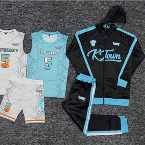 Uniforme de Baloncesto Personalizado, Transpirable y de Secado Rápido, con Sublimación, para Equipos, Tallas Grandes, 100% Poliéster - Product Image 6