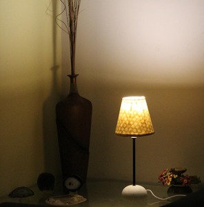 Modern Decoration Lamp Handcrafted Supplies Hemp Fiber Organic <b>Paper</b> Purely Recycled & Handmade Home Table Hotel Livingroom Lamp - Product Image 2