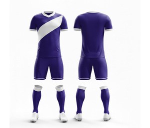 Full Soccer Uniform Set – Sublimated Jersey, Shorts & <b>Socks</b> | Men Women Youth Sizes | Lightweight Quick Dry Training Sportswear - Product Image 5