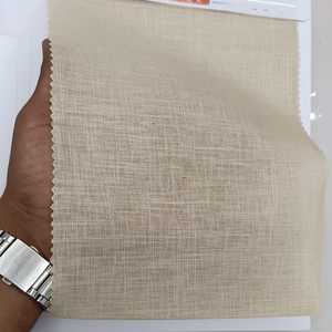 Tela de Lino Color Marfil, Lisa, 20 Metros, Material de Lino Suave para Vestidos de Fiesta, Kurtis, Saris, Prendas de Vestir, Textiles y Costura - Product Image 2