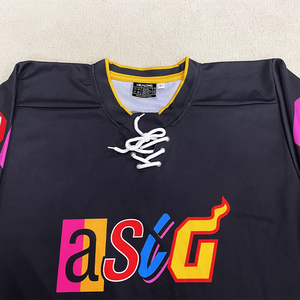 Nuevo Uniforme de Hockey sobre Hielo Liso Popular de Alta Calidad, el Mejor Diseño, Transpirable, de Secado Rápido, con Logotipo Personalizado, Poliéster/Algodón - Product Image 5