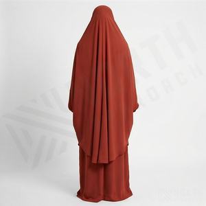 Abayas de Tela Personalizadas de Última Tendencia, Diseños Oversize, Nueva Colección, Logotipo Personalizado, Ropa Modesta Transpirable para Mujer - Product Image 2