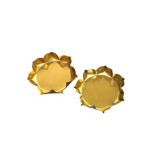 Cuenco Decorativo Dorado Lotus Urli para Velas Flotantes, Decoración del Hogar y Decoración para Diwali - Product Image 6