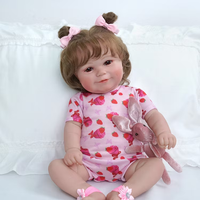 Muñeca Bebé Reborn Babeside RTS Maddy de 20 Pulgadas, Muñeca Realista de Niña con Cabello Enraizado a Mano, Juguete Suave, Mini Juguete, Envío Rápido