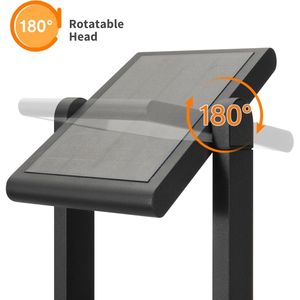 Lampada Solare da Esterno Dusk Dawn IP65 Impermeabile a Risparmio Energetico con Sensore di Movimento Modello 11606 - Product Image 6