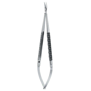 Ciseaux à ressort professionnels haute performance en acier inoxydable courbé, pointe aiguisée, pour soins des cuticules, précision, logo personnalisé, simple - Product Image 5