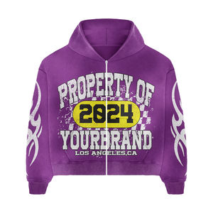 Conjunto de Dos Piezas Personalizado para Mujer, Talla Grande, Sudadera con Capucha y Pantalones Cortos, Estampado, Ropa Urbana, Marca Privada OEM - Product Image 5