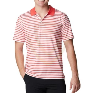 Polo pour homme 100% coton, design tendance, séchage rapide, respirant, écologique - Product Image 1