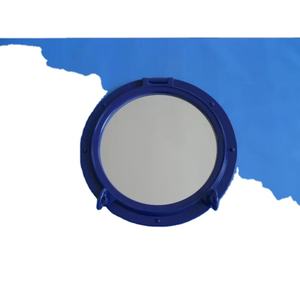 Espejo de ojo de buey con acabado Vintage de latón antiguo para decoración Hone Espejo de metal de nuevo diseño en precio al por mayor Estilo americano - Product Image 1