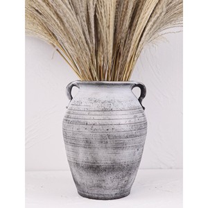 Jarrón Decorativo de Madera de Acacia Blanca Envejecida - Venta al por Mayor - Product Image 3